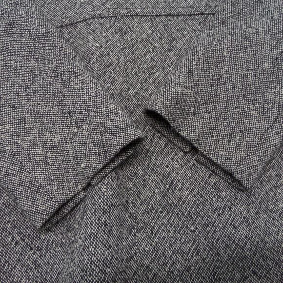 Express Blazer Women Small Gray Career Office Single Breast Textured Jacket - Picture 7 of 11